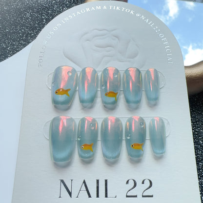 Fish Tank - False nails - Nail 22 Official