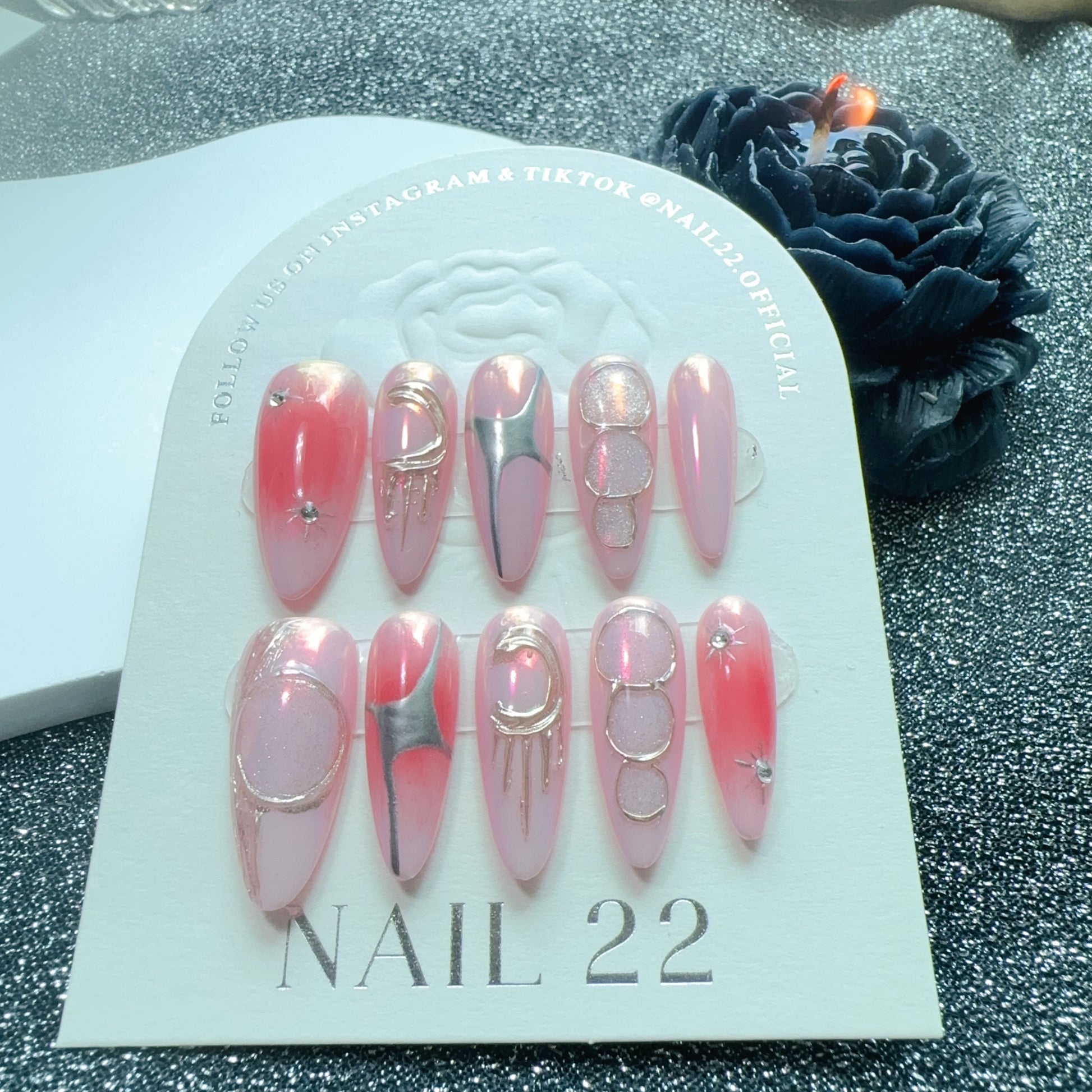 Spicy Pink - False nails - Nail 22 Official