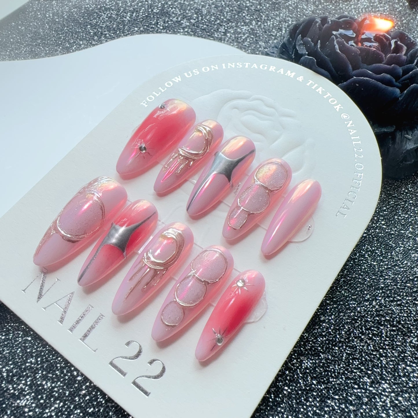 Spicy Pink - False nails - Nail 22 Official