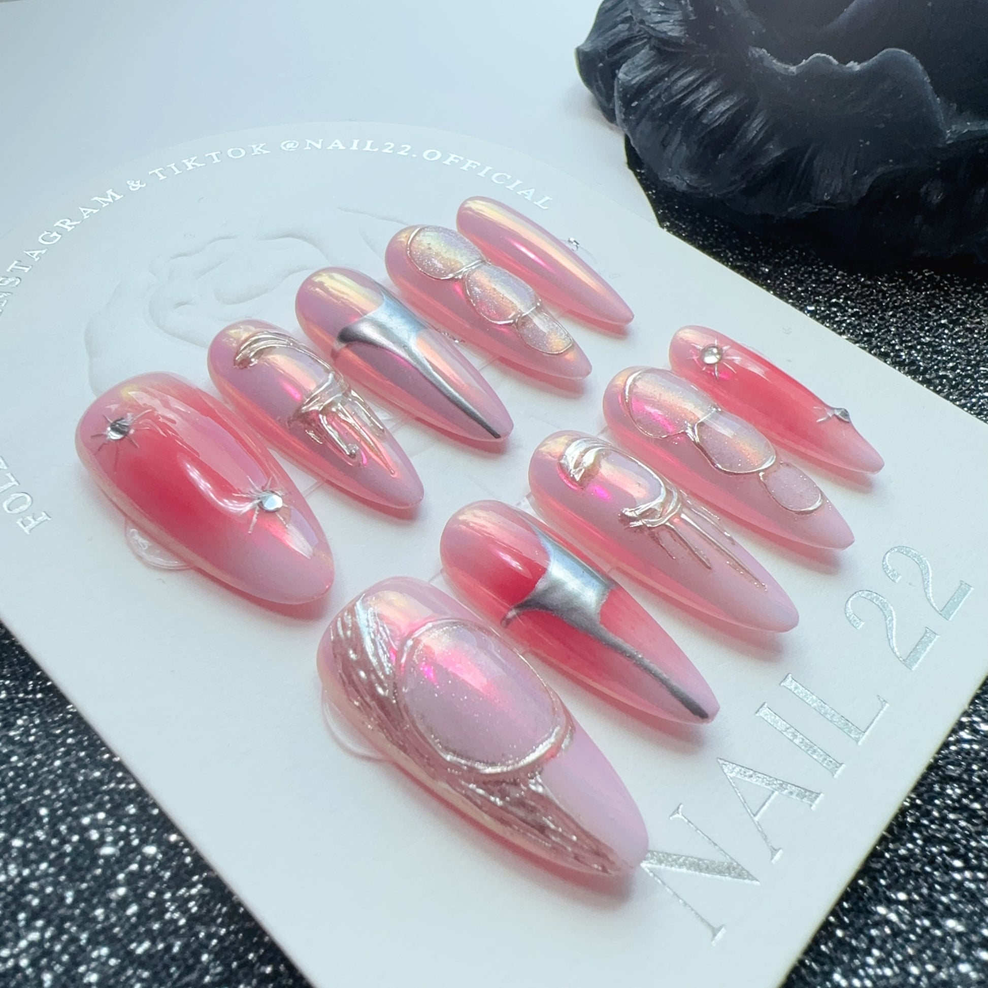 Spicy Pink - False nails - Nail 22 Official