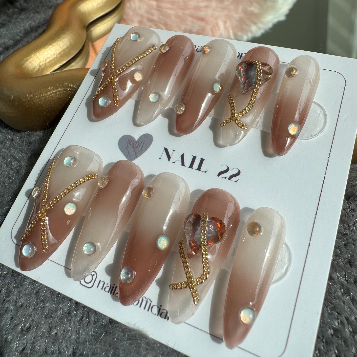 Autumn - False nails - Nail 22 Official