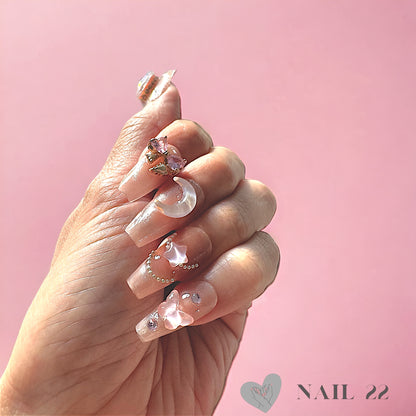 Butterfly Night - False nails - Nail 22 Official